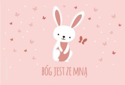 Okładka książki Magnes na lodówkę - Króliczek. Bóg jest ze mną