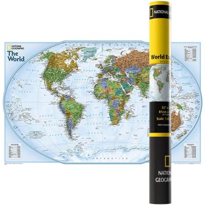 Opakowanie MAPA ŚCIENNA POLITYCZNA ŚWIAT EXPLORER 1:42 334 000