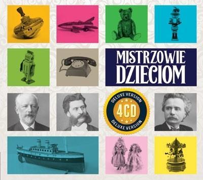 Okładka książki Mistrzowie Dzieciom (4CD)