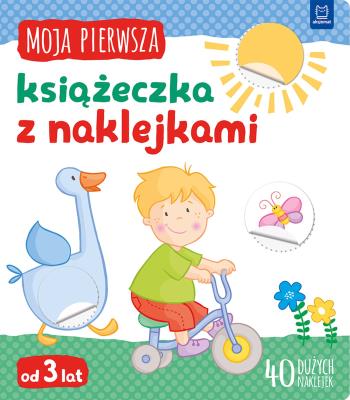 Okładka książki Moja pierwsza książeczka z naklejkami Od 3 lat