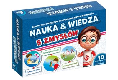 Opakowanie Nauka & Wiedza. 5 zmysłów