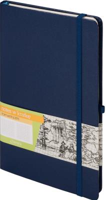 Opakowanie Notes A5 Kratka Romantyzm Granat ANTRA