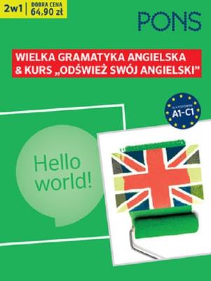 Okładka książki Odśwież swój angielski Kurs+gramatyka A1-C1 PAK2