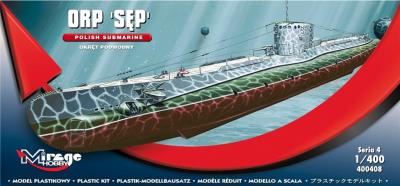 Opakowanie Okręt Podwodny ORP Sęp Polski