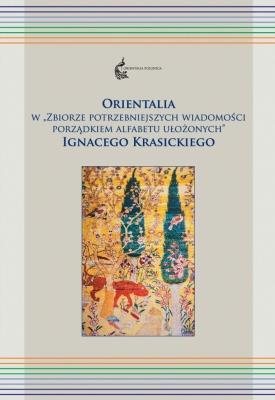 Okładka książki Orientalia w ''Zbiorze potrzebniejszych wiadom. ..
