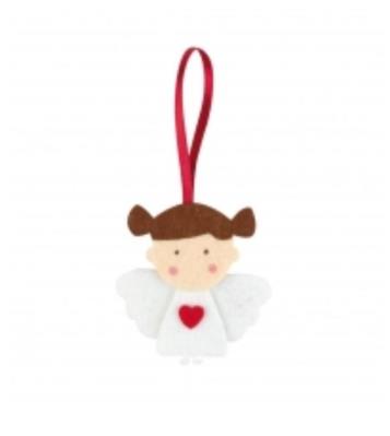 Opakowanie Ozdoba z filcu Anioł 4szt EASY
