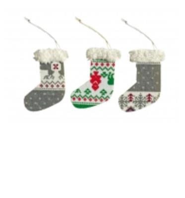 Opakowanie Ozdoba z filcu But 3szt EASY