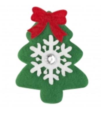 Opakowanie Ozdoba z filcu Choinka 4szt EASY