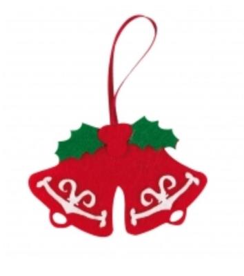 Opakowanie Ozdoba z filcu Dzwonki 3szt EASY