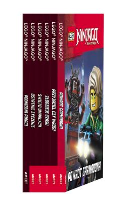 Pakiet NR 1 Książki do czytania Lego Ninjago. Wydawca: Ameet. SmakLiter.pl Opakowanie Pakiet NR 1 Książki do czytania Lego Ninjago