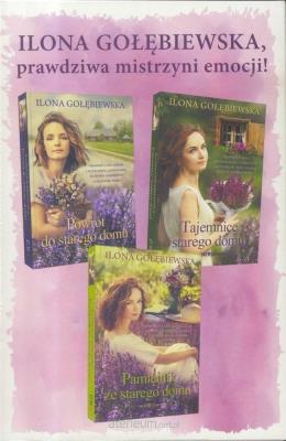 Pakiet: Saga o starym domu - Ilona Gołębiewska. Autor: Ilona Gołębiewska. SmakLiter.pl Okładka książki Pakiet: Saga o starym domu - Ilona Gołębiewska