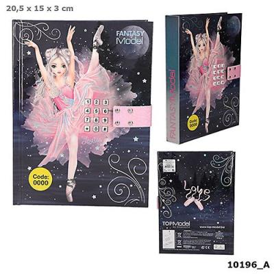 PAMIĘTNIK NA KOD GRAJĄCY FANTASY MODEL BALLET 10196. Wydawca: PLUS-Z. SmakLiter.pl Opakowanie PAMIĘTNIK NA KOD GRAJĄCY FANTASY MODEL BALLET 10196
