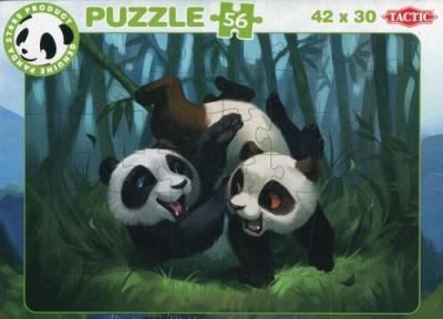 Panda Stars Puzzle B 56. Wydawca: Tactic. SmakLiter.pl Opakowanie Panda Stars Puzzle B 56