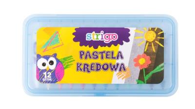 Opakowanie Pastele kredowe 12 kolorów STRIGO