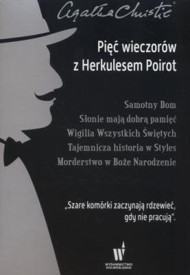 Okładka książki PIĘĆ WIECZORÓW Z HERKULESEM POIROT PAKIET