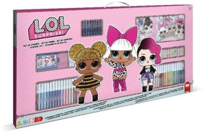 Okładka książki Pieczątki LOL Megazestaw do kolorowania