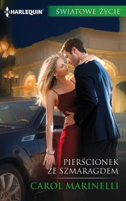 Pierścionek ze szmaragdem. Autor: Marinelli Carol. SmakLiter.pl Okładka książki Pierścionek ze szmaragdem