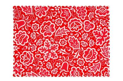 Opakowanie Podkładka filc - mała kujawska czerwona FOLKSTAR