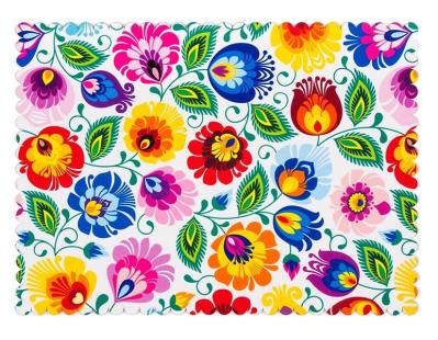 Opakowanie Podkładka filc - mała łowicka biała FOLKSTAR