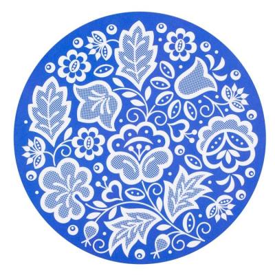 Opakowanie Podkładka pod mysz - kujawska niebieska okrągła