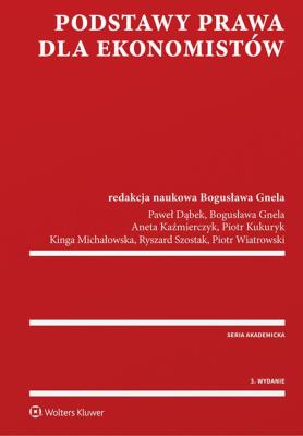 Okładka książki Podstawy prawa dla ekonomistów