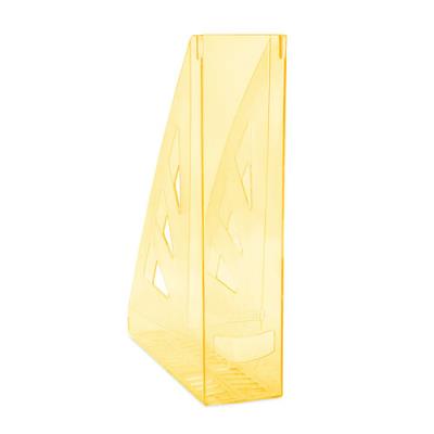 Opakowanie Pojemnik na dokumenty ażurowy A4 transparentny pomarańczowy Office Products