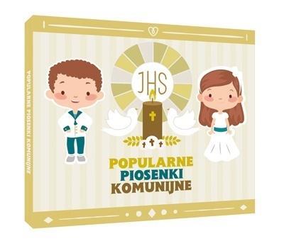 Okładka książki Popularne Piosenki Komunijne CD