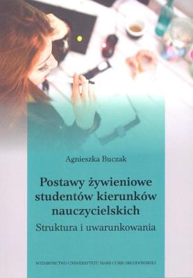 Okładka książki Postawy żywieniowe studentów kierunków nauczycielskich.
