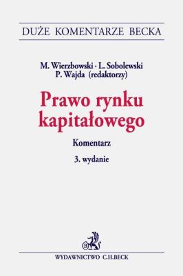 Okładka książki Prawo rynku kapitałowego Komentarz