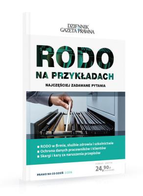 RODO na przykładach  Najczęściej zadawane pytania. Wydawca: Infor Biznes. SmakLiter.pl Opakowanie RODO na przykładach  Najczęściej zadawane pytania