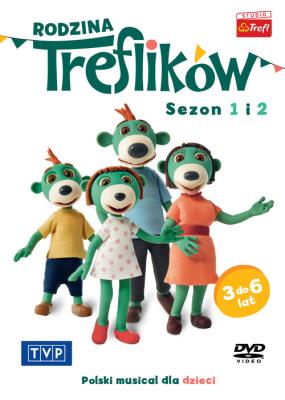 Rodzina Treflików sezon 1-2. Wydawca: Telewizja Polska. SmakLiter.pl Opakowanie Rodzina Treflików sezon 1-2