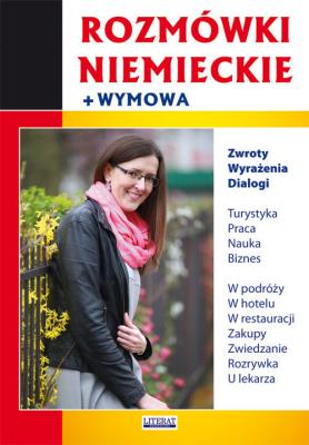Rozmówki niemieckie wymowa. Autor: Monika von Basse. SmakLiter.pl Okładka książki Rozmówki niemieckie wymowa