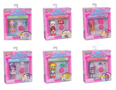 Opakowanie Shopins HappyPlaces S1 Lalka i 2 figurki mix
