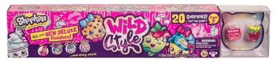 Opakowanie Shopkins S9 Wild Mega Pak 20-pak + tatuaże