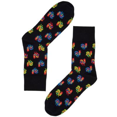 Opakowanie Skarpety damskie - roz. 35-37 koguty czarne