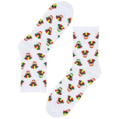 Opakowanie Skarpety damskie - roz. 35-37 łowiczanki białe