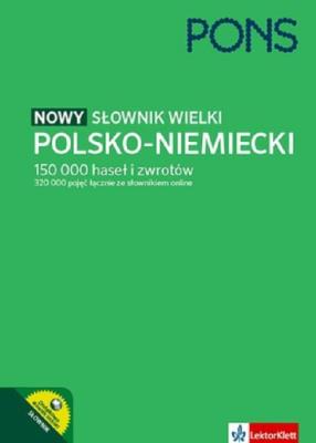 Okładka książki Słownik wielki polsko-niemiecki