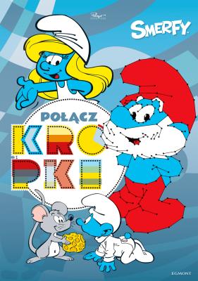 SMERFY POŁĄCZ KROPKI. Autor: Paulina Kaniewska. SmakLiter.pl Okładka książki SMERFY POŁĄCZ KROPKI