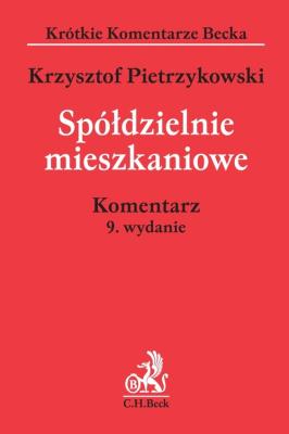 Okładka książki Spółdzielnie mieszkaniowe Komentarz