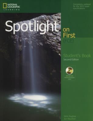 Spotlight on First Student's Book. Autor: Naunton Jon, Hughes John. SmakLiter.pl Okładka książki Spotlight on First Student's Book