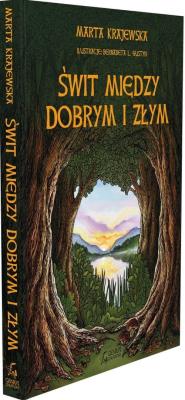 Świt między dobrym i złym. Autor: Marta Krajewska. SmakLiter.pl Okładka książki Świt między dobrym i złym