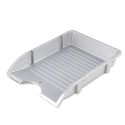 Szufladka na biurko Donau PP A4 srebrna. Wydawca: Office Products. SmakLiter.pl Opakowanie Szufladka na biurko Donau PP A4 srebrna