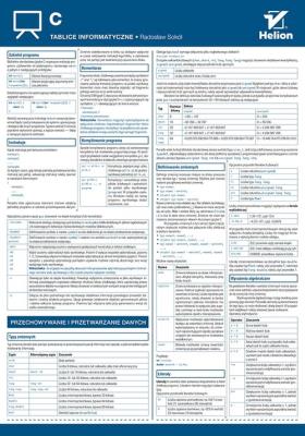 Okładka książki Tablice informatyczne C