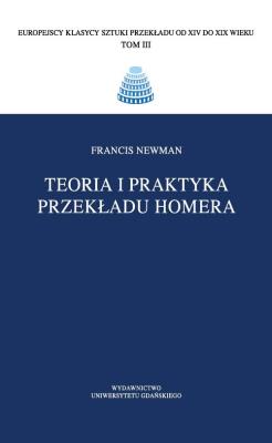 Okładka książki Teoria i praktyka przekładu Homera