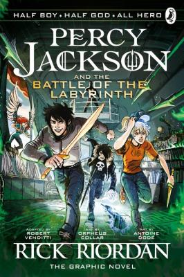 The Battle of the Labyrinth: The Graphic Novel. Autor: Rick Riordan. SmakLiter.pl Okładka książki The Battle of the Labyrinth: The Graphic Novel