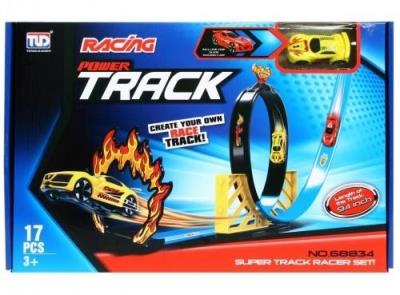 Opakowanie Tor samochodowy z akcesoriami 17el