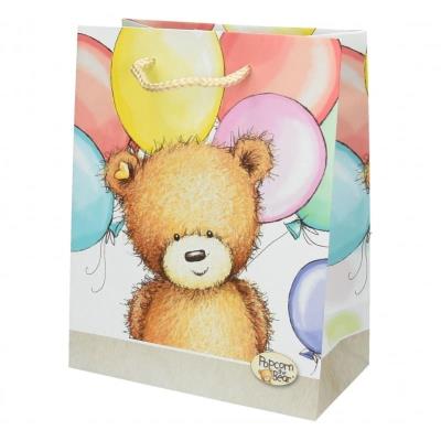 Opakowanie Torba prezentowa Popcorn Bear duża