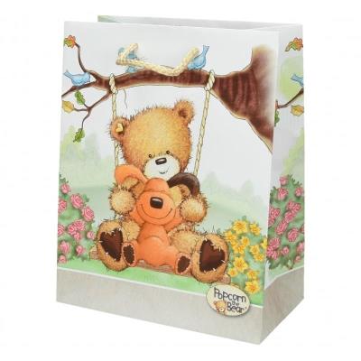 Opakowanie Torba prezentowa Popcorn Bear średnia