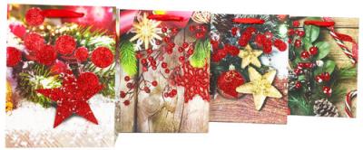 Opakowanie Torebka brokat Gwiazdki Duża A4 12 sztuk