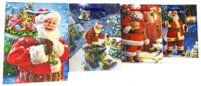 Opakowanie Torebka laminowana Mikołaj A4 12 sztuk